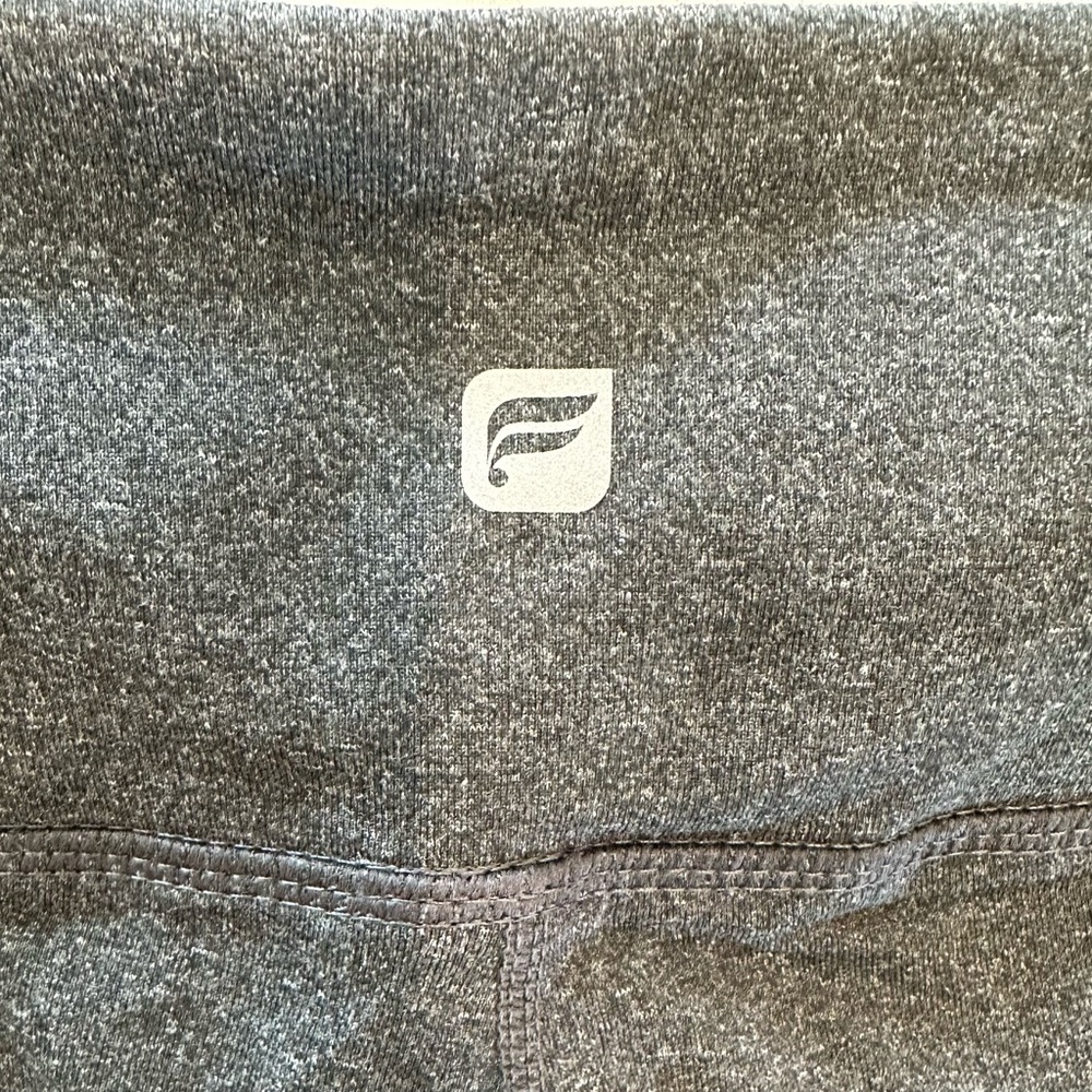 Never Worn Fabletics Color Block Leggings Gray & … - image 2